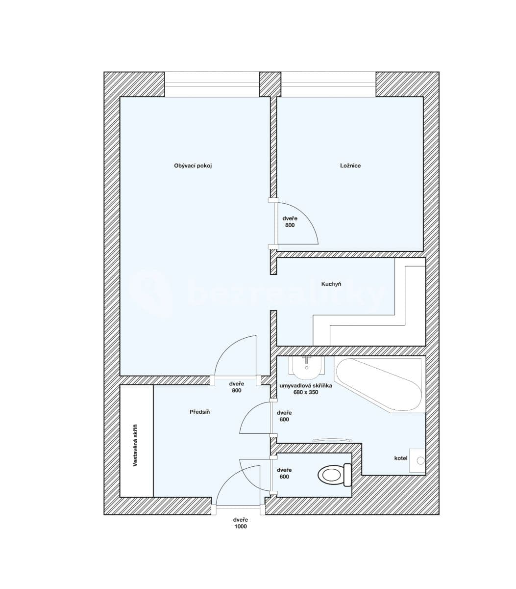 Pronájem bytu 2+kk 42 m², Pražská, Čáslav, Středočeský kraj Pronájem bytu 2+kk 42 m², Pražská, Čáslav, Středočeský kraj