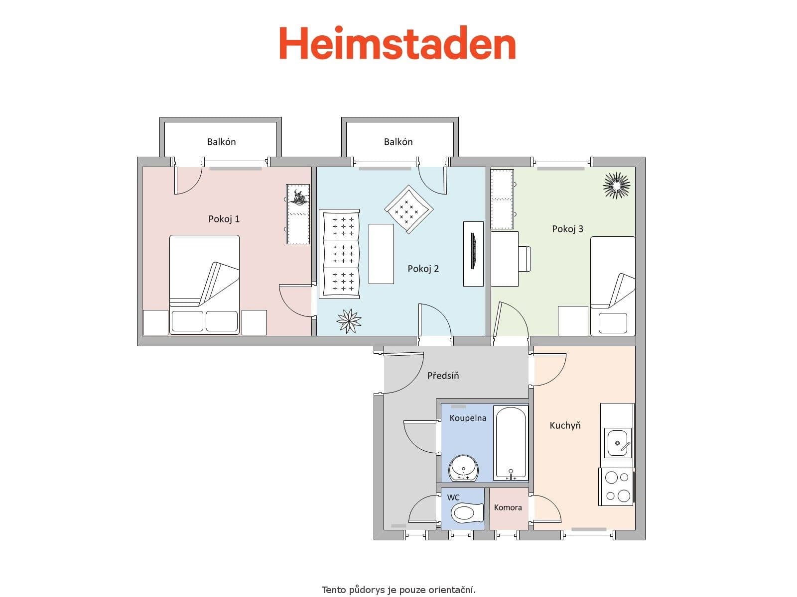 Pronájem bytu 3+1 73 m², Stavbařů, Karviná, Moravskoslezský kraj Pronájem bytu 3+1 73 m², Stavbařů, Karviná, Moravskoslezský kraj