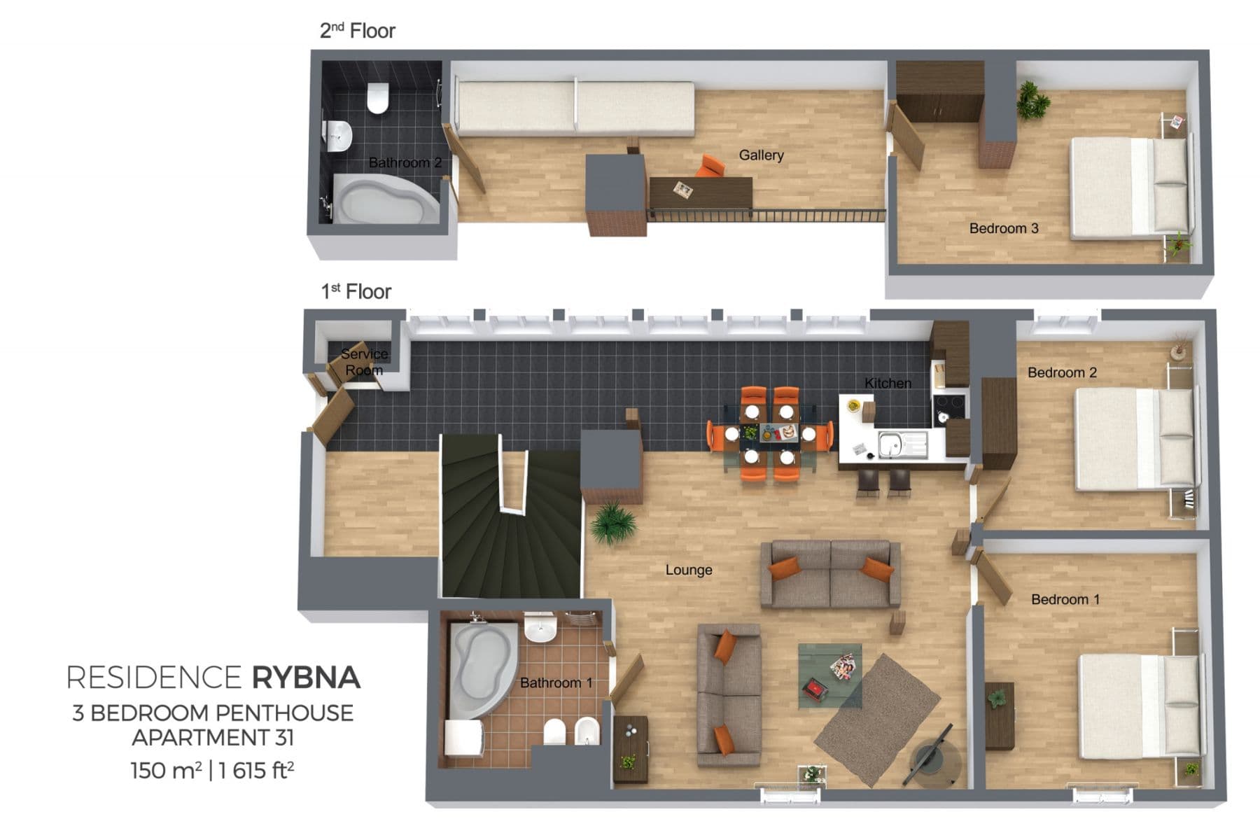 Pronájem bytu 150 m², Rybná, Praha, Praha Pronájem bytu 150 m², Rybná, Praha, Praha