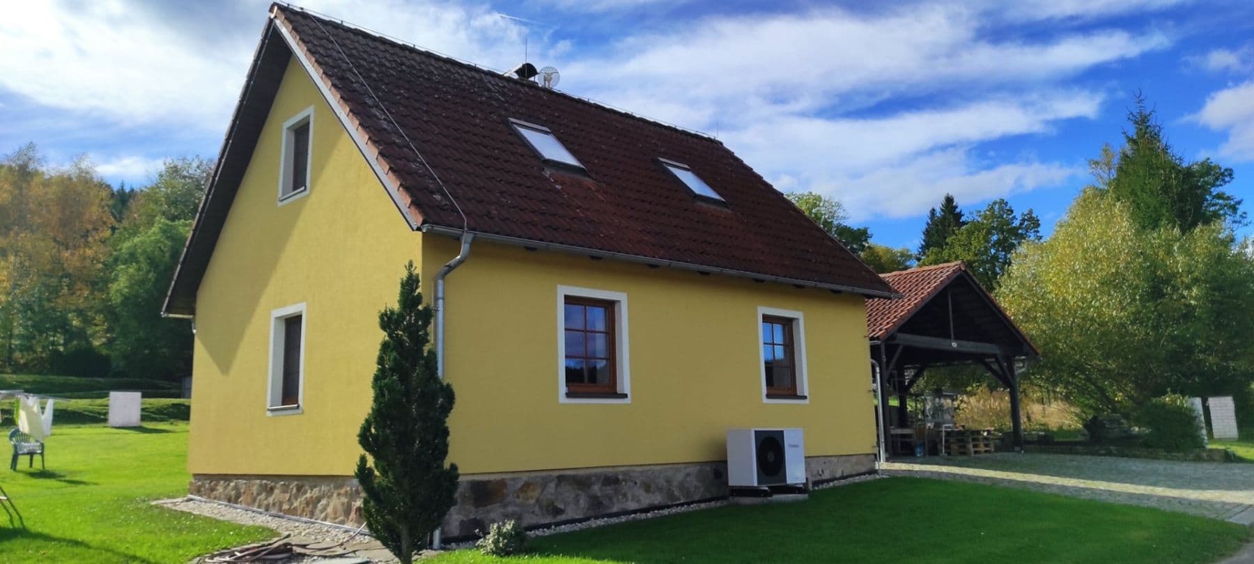 Pronájem domu 80 m², pozemek 200 m², Kájov, Jihočeský kraj Pronájem domu 80 m², pozemek 200 m², Kájov, Jihočeský kraj