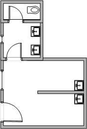 Pronájem nebytového prostoru 22 m², Nad Sokolovnou, Praha, Praha Pronájem nebytového prostoru 22 m², Nad Sokolovnou, Praha, Praha