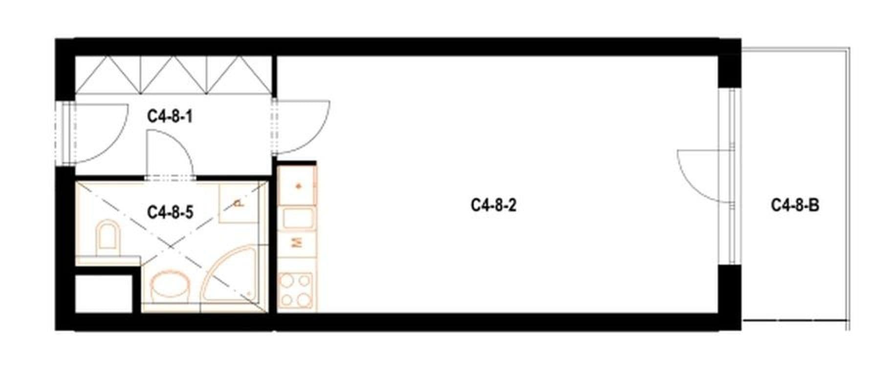 Pronájem bytu 1+kk 37 m², Na Slatince, Praha, Praha Pronájem bytu 1+kk 37 m², Na Slatince, Praha, Praha