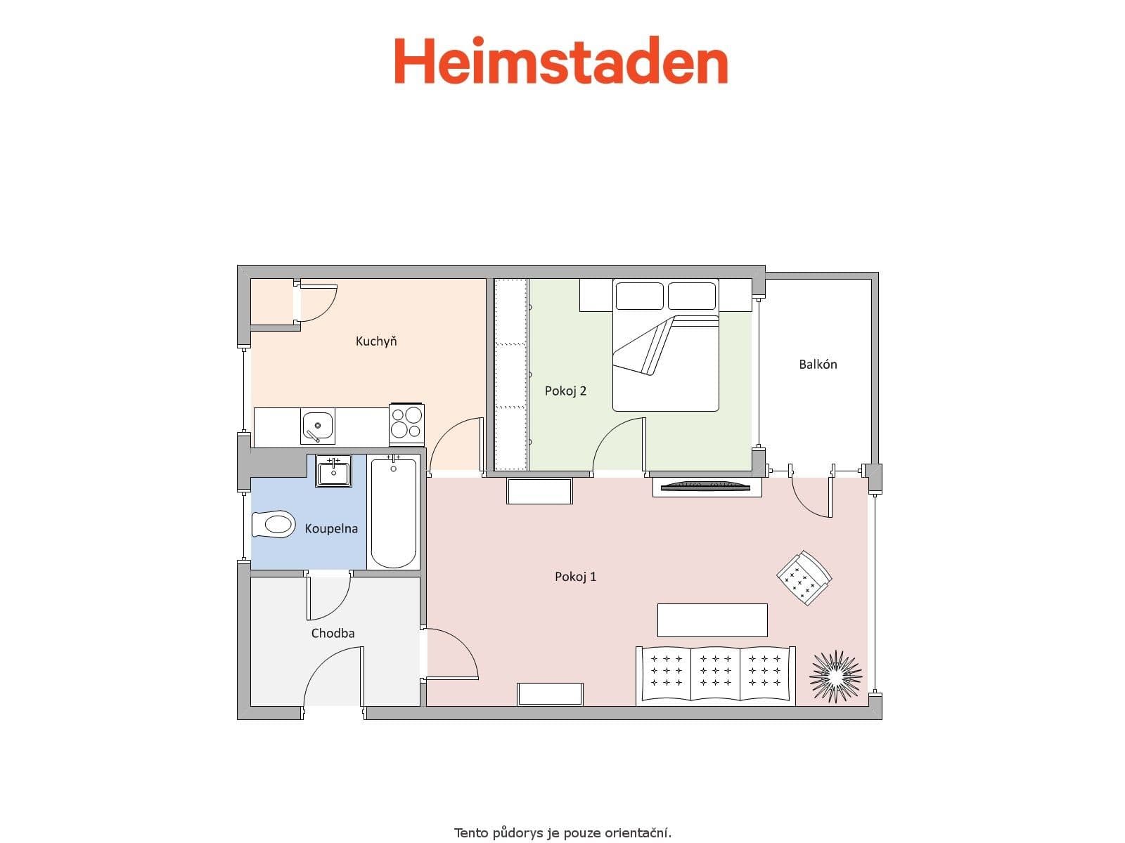 Pronájem bytu 2+1 46 m², Lesní, Orlová, Moravskoslezský kraj Pronájem bytu 2+1 46 m², Lesní, Orlová, Moravskoslezský kraj