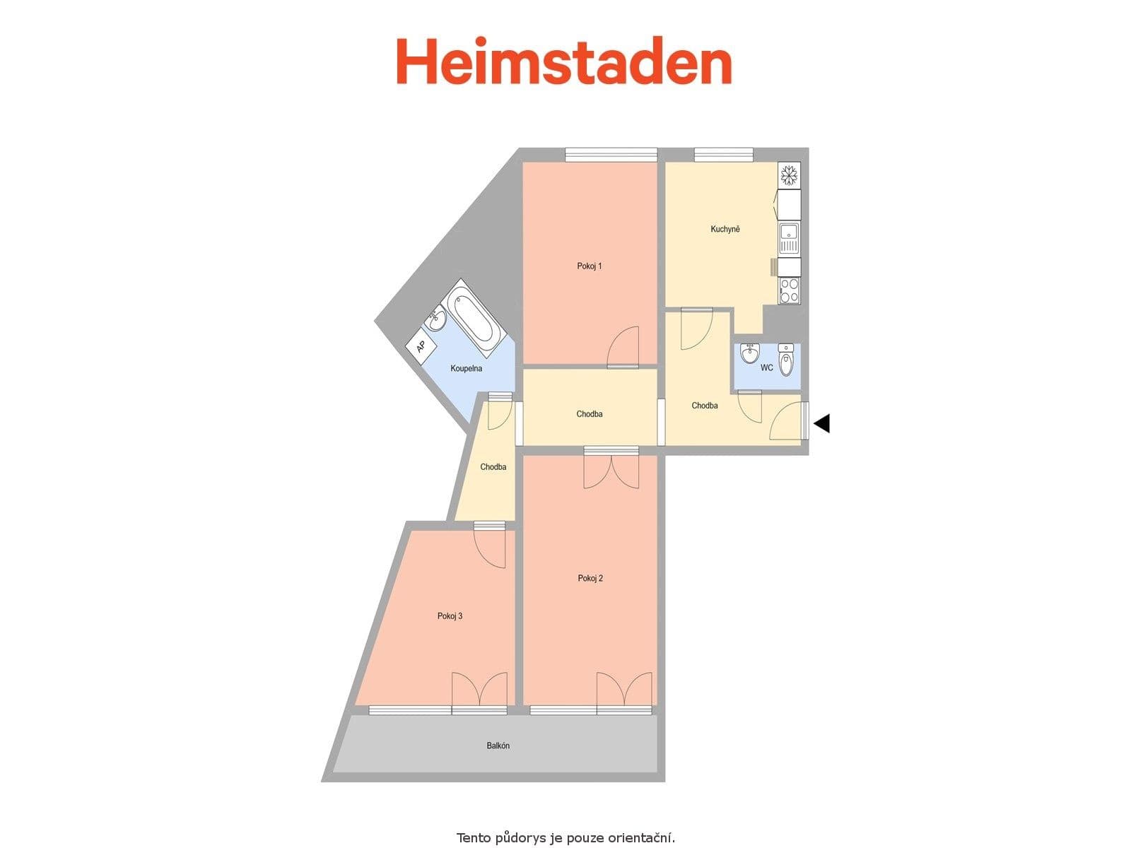 Pronájem bytu 3+1 83 m², Československé armády, Frýdek-Místek, Moravskoslezský kraj Pronájem bytu 3+1 83 m², Československé armády, Frýdek-Místek, Moravskoslezský kraj