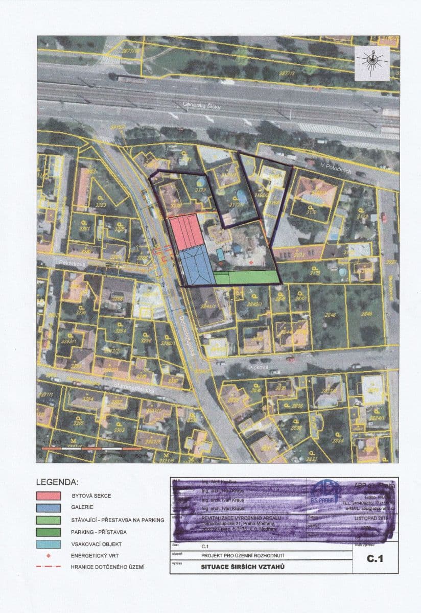 Prodej pozemku 2.717 m², Dolnocholupická, Praha, Praha Prodej pozemku 2.717 m², Dolnocholupická, Praha, Praha