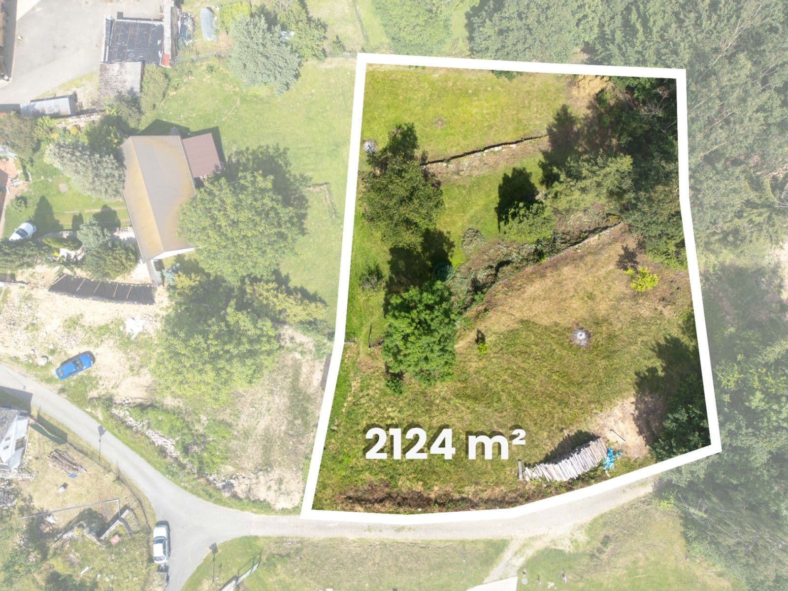 Prodej pozemku 2.124 m², Bušanovice, Jihočeský kraj Prodej pozemku 2.124 m², Bušanovice, Jihočeský kraj