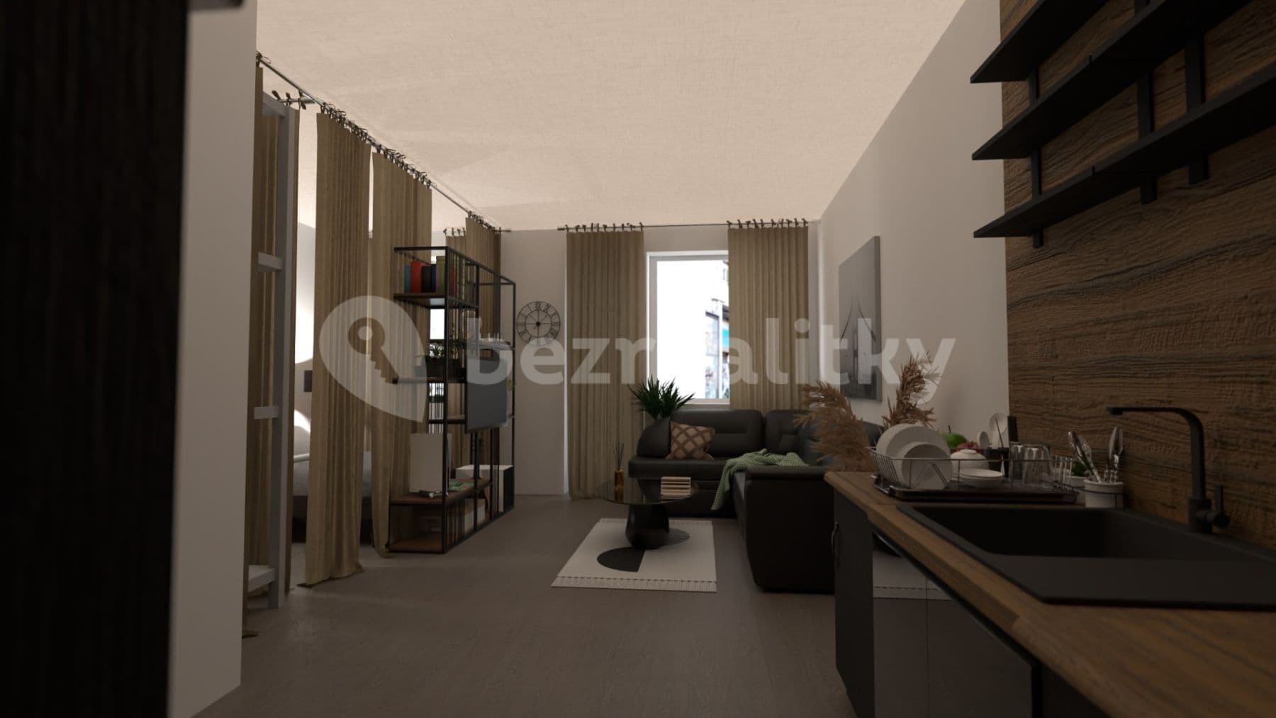 Pronájem bytu 2+kk 43 m², Thomasova, Praha, Praha Pronájem bytu 2+kk 43 m², Thomasova, Praha, Praha
