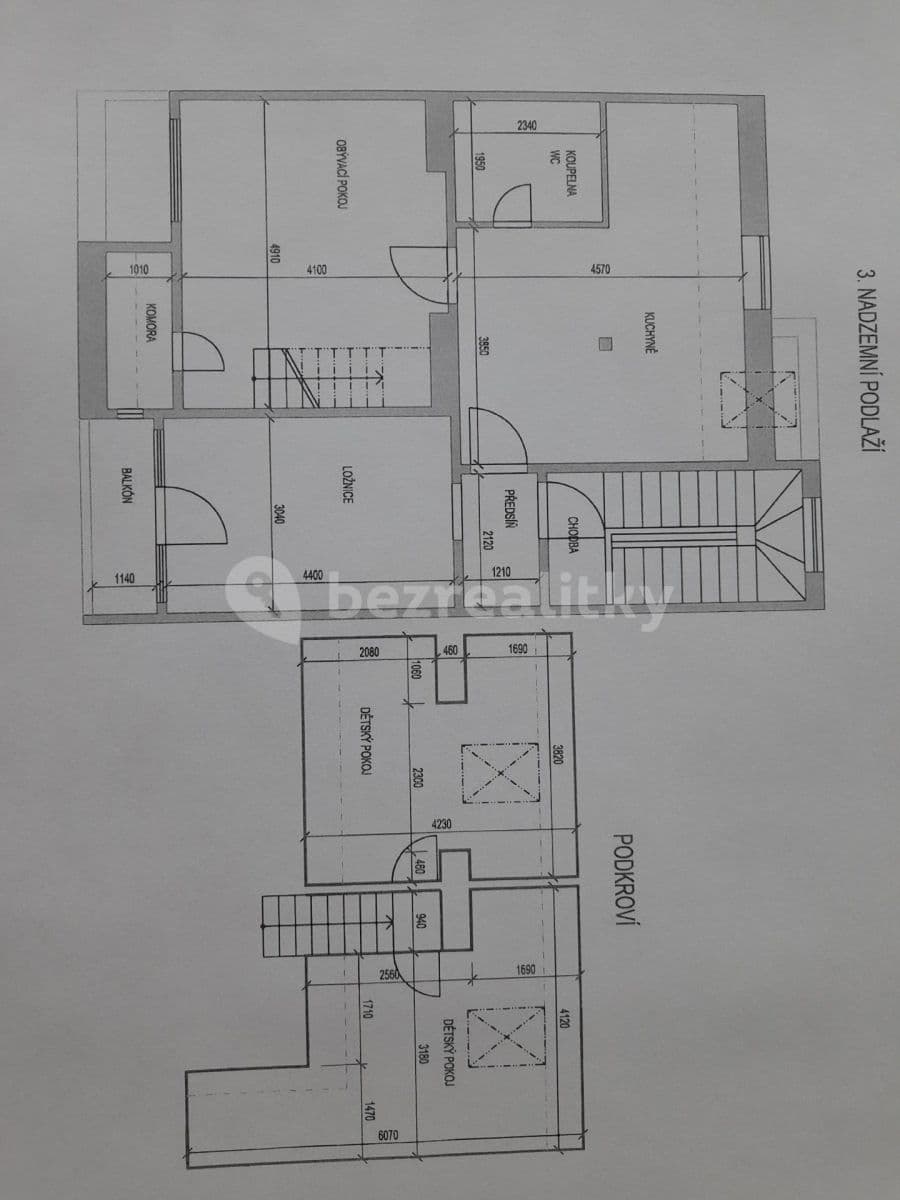 Pronájem bytu 2+1 86 m², Synkovská, Praha, Praha Pronájem bytu 2+1 86 m², Synkovská, Praha, Praha