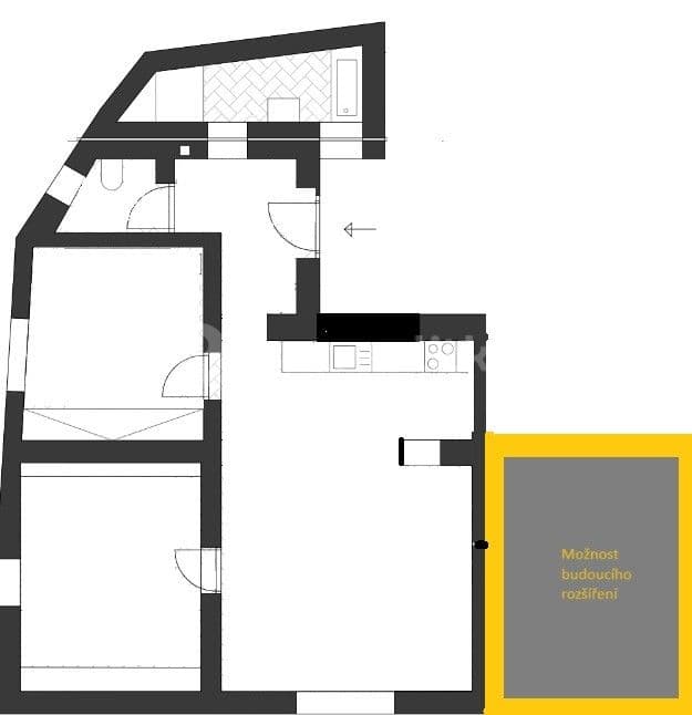 Pronájem bytu 4+kk 82 m², Záběhlická, Praha, Praha Pronájem bytu 4+kk 82 m², Záběhlická, Praha, Praha