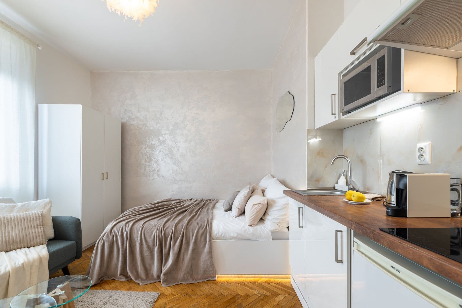 Pronájem bytu 25 m², Na Bitevní Pláni, Praha, Praha Pronájem bytu 25 m², Na Bitevní Pláni, Praha, Praha