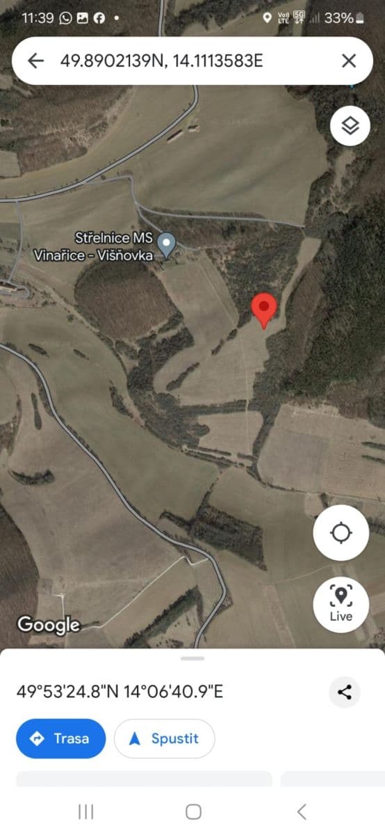 Prodej pozemku 1.672 m², Vinařice, Středočeský kraj Prodej pozemku 1.672 m², Vinařice, Středočeský kraj