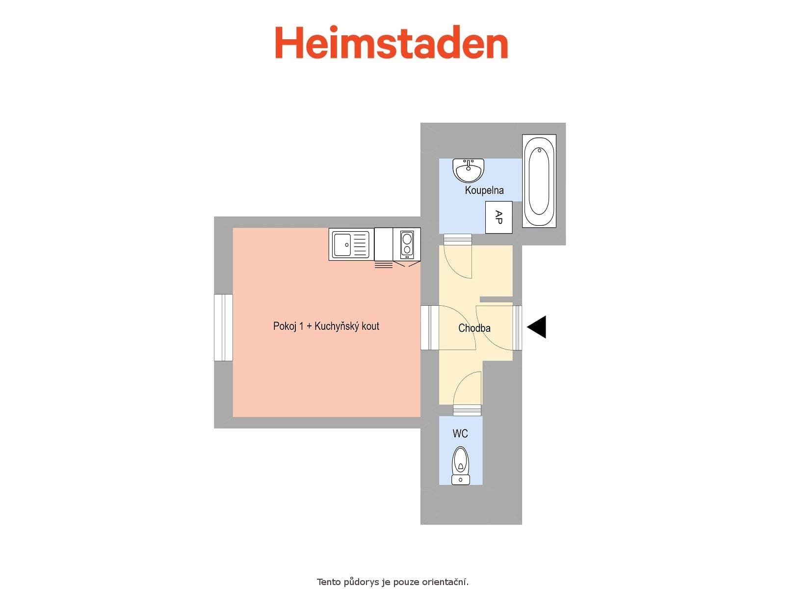 Pronájem bytu 1+kk 22 m², Vardasova, Havířov, Moravskoslezský kraj Pronájem bytu 1+kk 22 m², Vardasova, Havířov, Moravskoslezský kraj