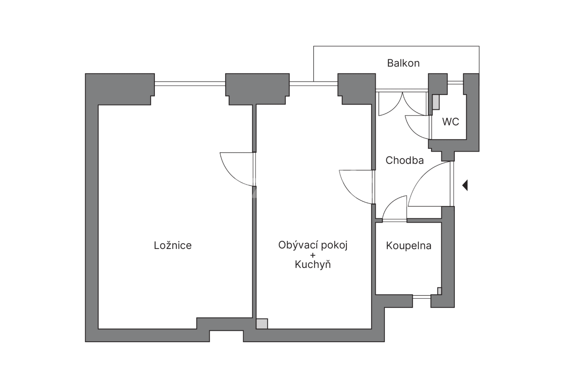Pronájem bytu 2+kk 50 m², Sinkulova, Praha, Praha Pronájem bytu 2+kk 50 m², Sinkulova, Praha, Praha