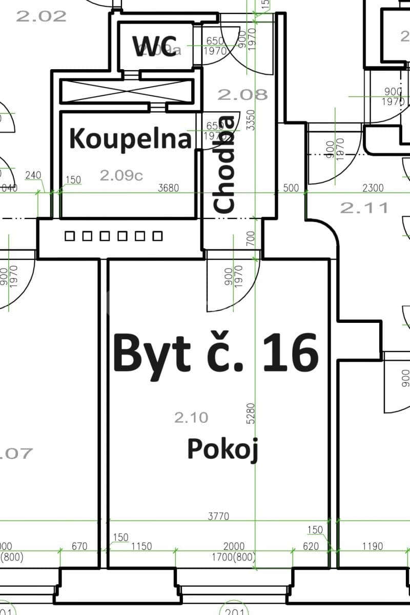 Pronájem bytu 1+kk 30 m², Jana Želivského, Praha, Praha Pronájem bytu 1+kk 30 m², Jana Želivského, Praha, Praha