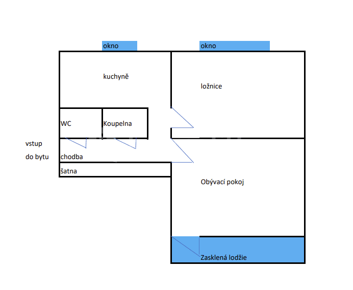Pronájem bytu 2+1 51 m², Peštukova, Praha, Praha Pronájem bytu 2+1 51 m², Peštukova, Praha, Praha
