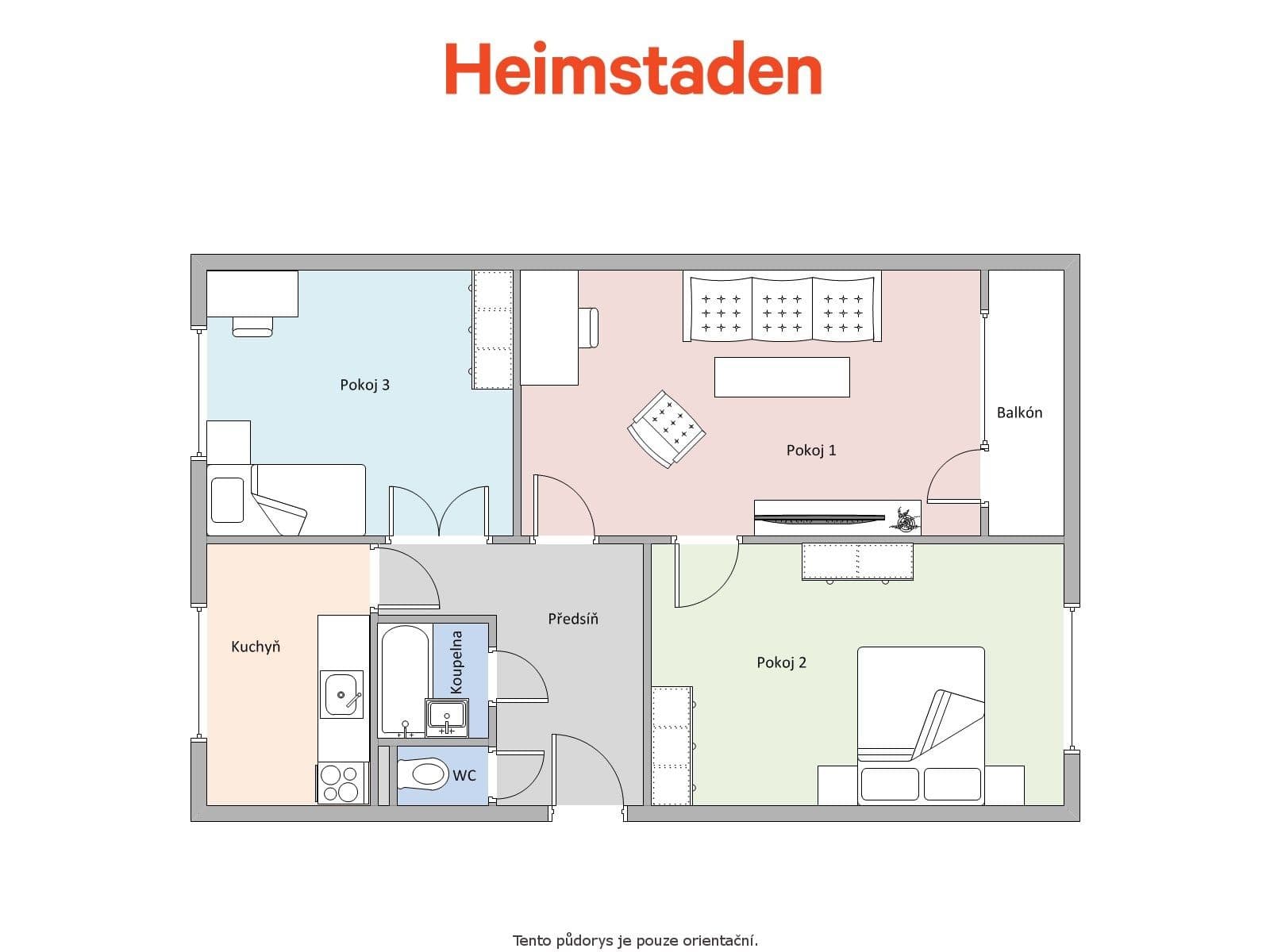Pronájem bytu 3+1 69 m², Matuškova, Havířov, Moravskoslezský kraj Pronájem bytu 3+1 69 m², Matuškova, Havířov, Moravskoslezský kraj