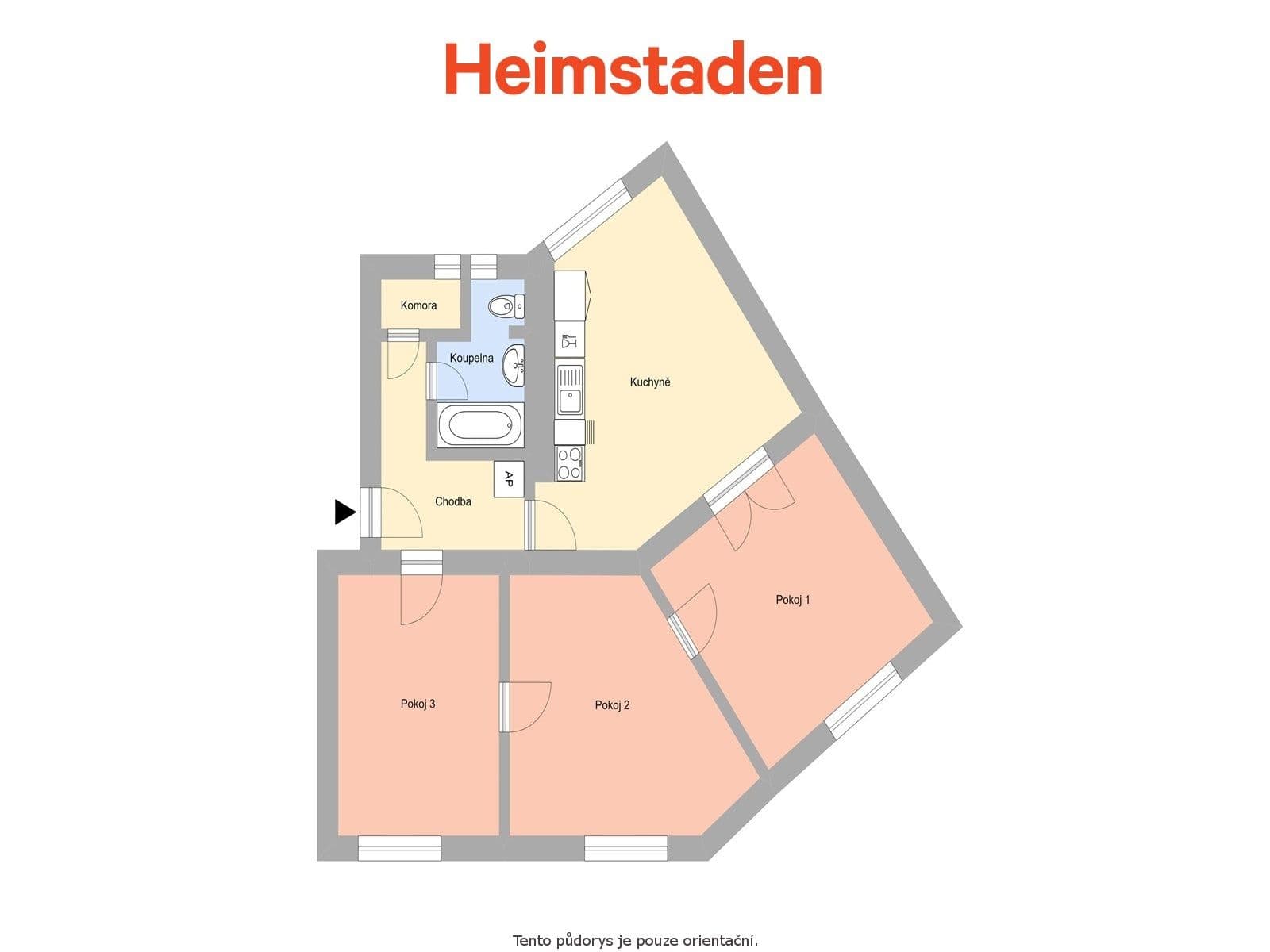 Pronájem bytu 3+1 74 m², Dvořákova, Havířov, Moravskoslezský kraj Pronájem bytu 3+1 74 m², Dvořákova, Havířov, Moravskoslezský kraj