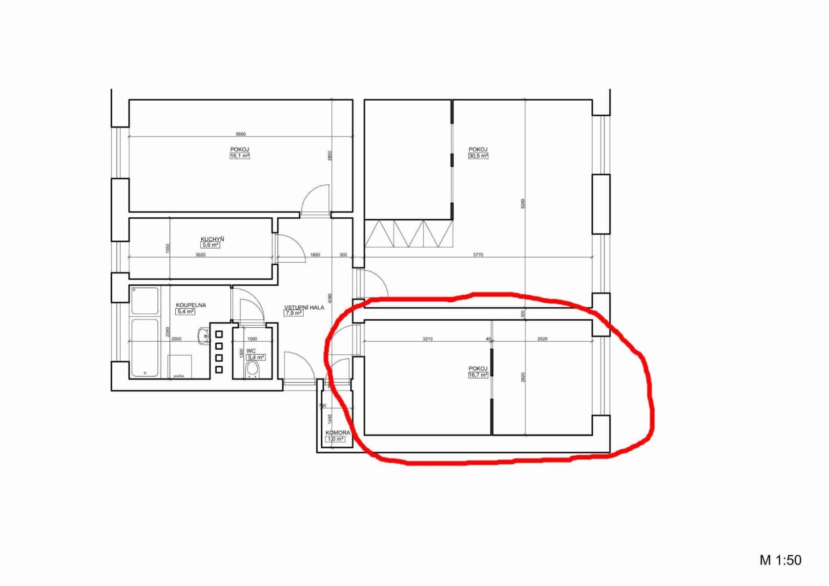 Pronájem bytu 3+1 86 m², Lublaňská, Praha, Praha Pronájem bytu 3+1 86 m², Lublaňská, Praha, Praha