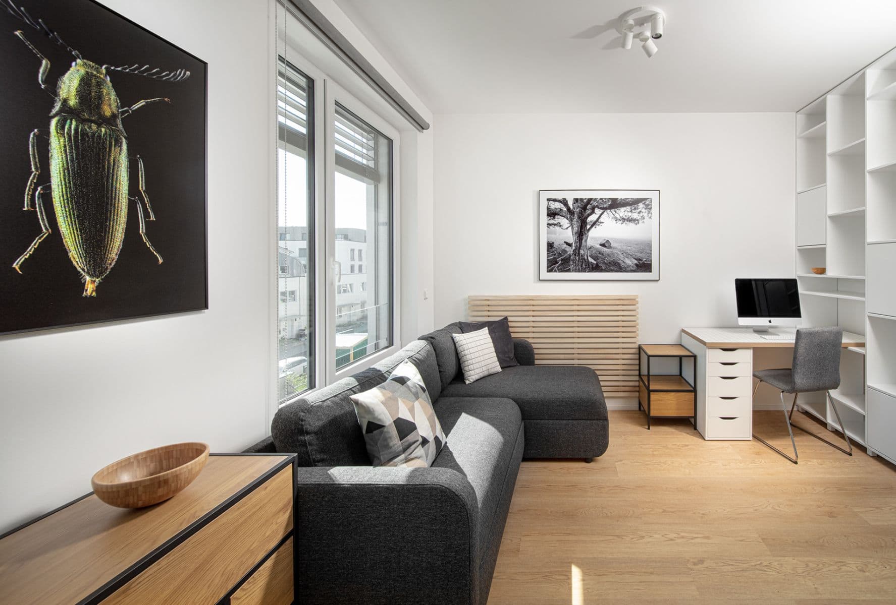 Pronájem bytu 1+kk 27 m², Heřmanická, Praha, Praha Pronájem bytu 1+kk 27 m², Heřmanická, Praha, Praha