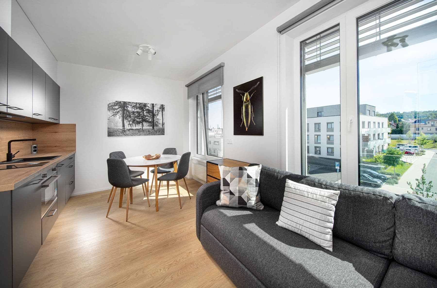 Pronájem bytu 1+kk 27 m², Heřmanická, Praha, Praha Pronájem bytu 1+kk 27 m², Heřmanická, Praha, Praha