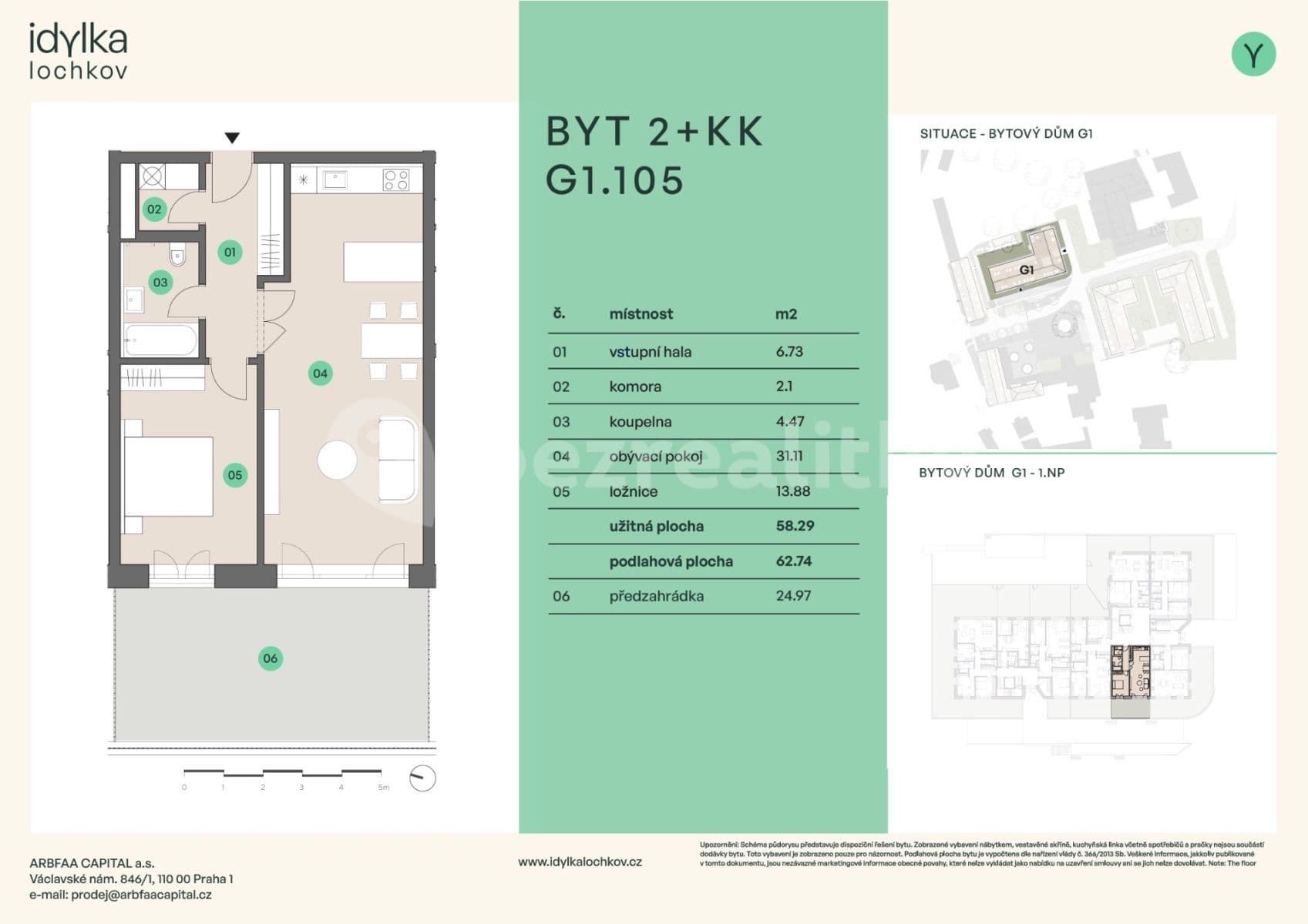 Prodej bytu 2+kk 63 m², Ke Slivenci, Praha, Praha Prodej bytu 2+kk 63 m², Ke Slivenci, Praha, Praha