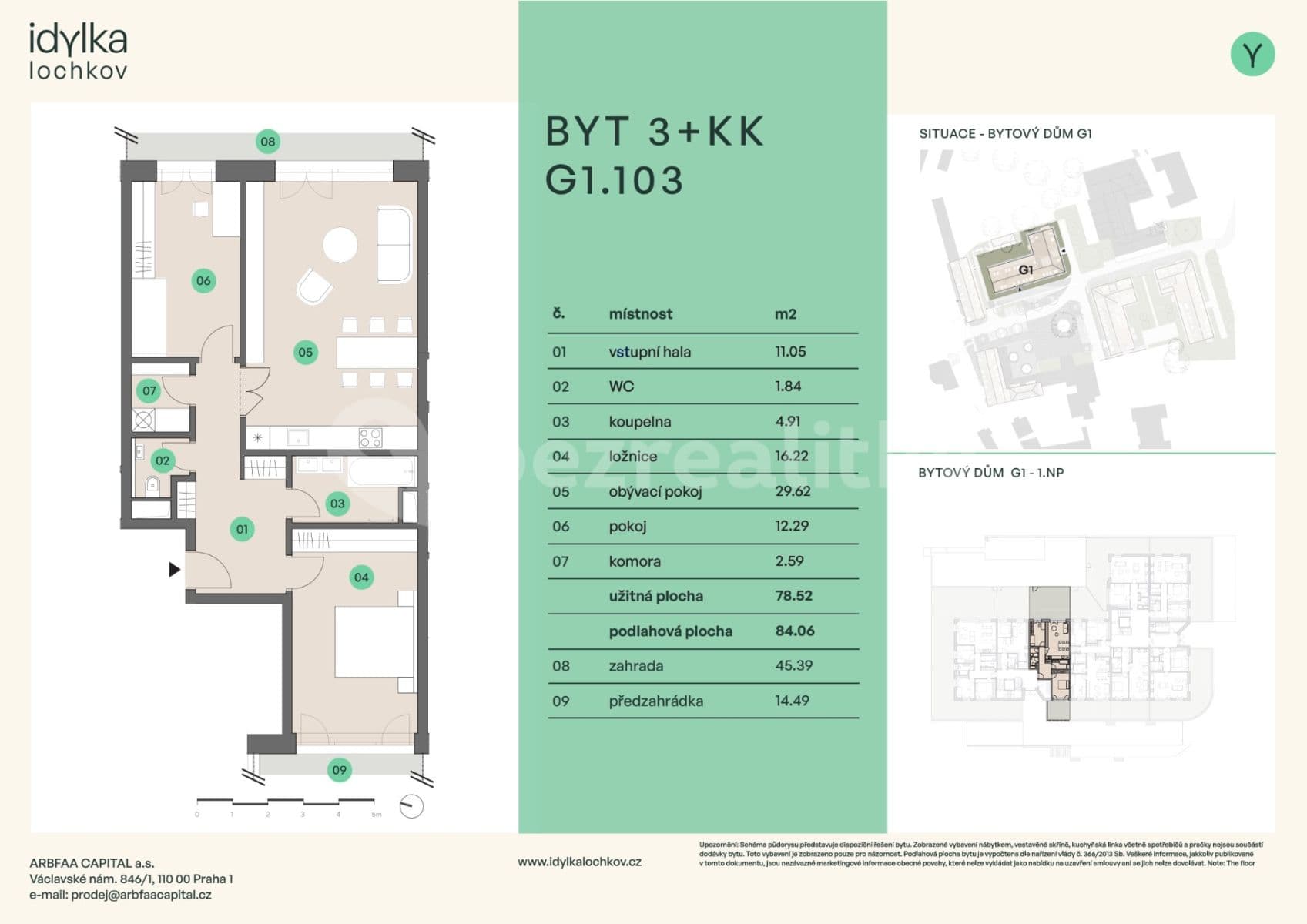 Prodej bytu 3+kk 84 m², Ke Slivenci, Praha, Praha Prodej bytu 3+kk 84 m², Ke Slivenci, Praha, Praha