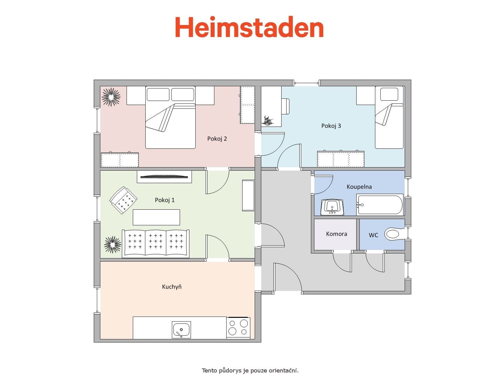 Pronájem bytu 3+1 70 m², Obránců míru, Havířov, Moravskoslezský kraj Pronájem bytu 3+1 70 m², Obránců míru, Havířov, Moravskoslezský kraj