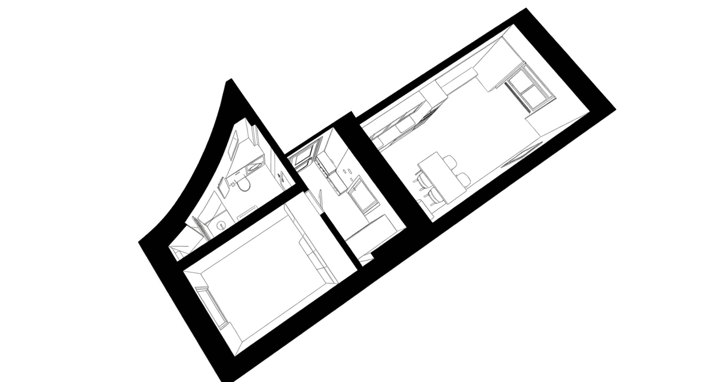 Pronájem bytu 2+kk 42 m², Pobřežní, Praha, Praha Pronájem bytu 2+kk 42 m², Pobřežní, Praha, Praha