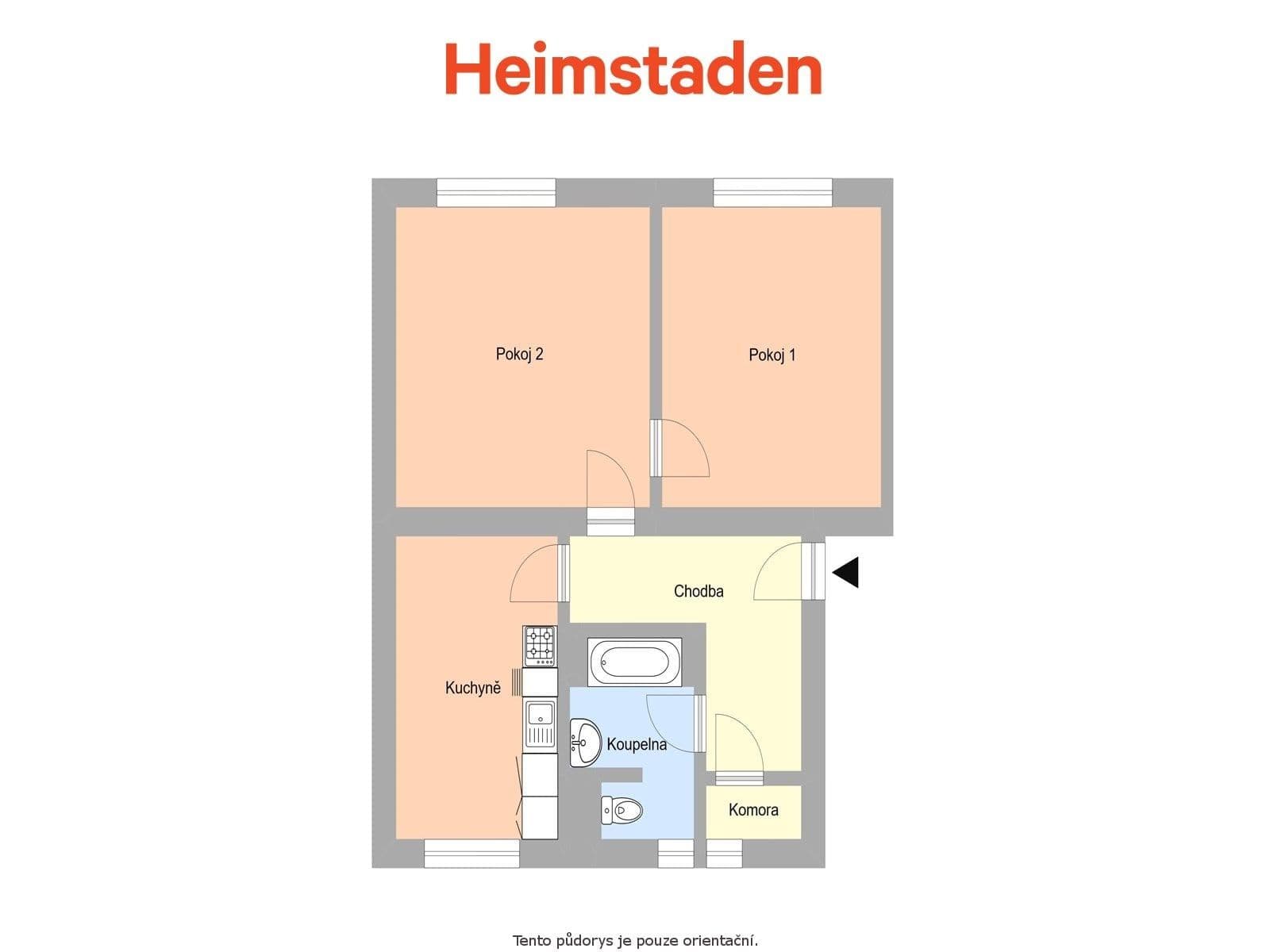 Pronájem bytu 2+1 63 m², Jana Nerudy, Hlučín, Moravskoslezský kraj Pronájem bytu 2+1 63 m², Jana Nerudy, Hlučín, Moravskoslezský kraj