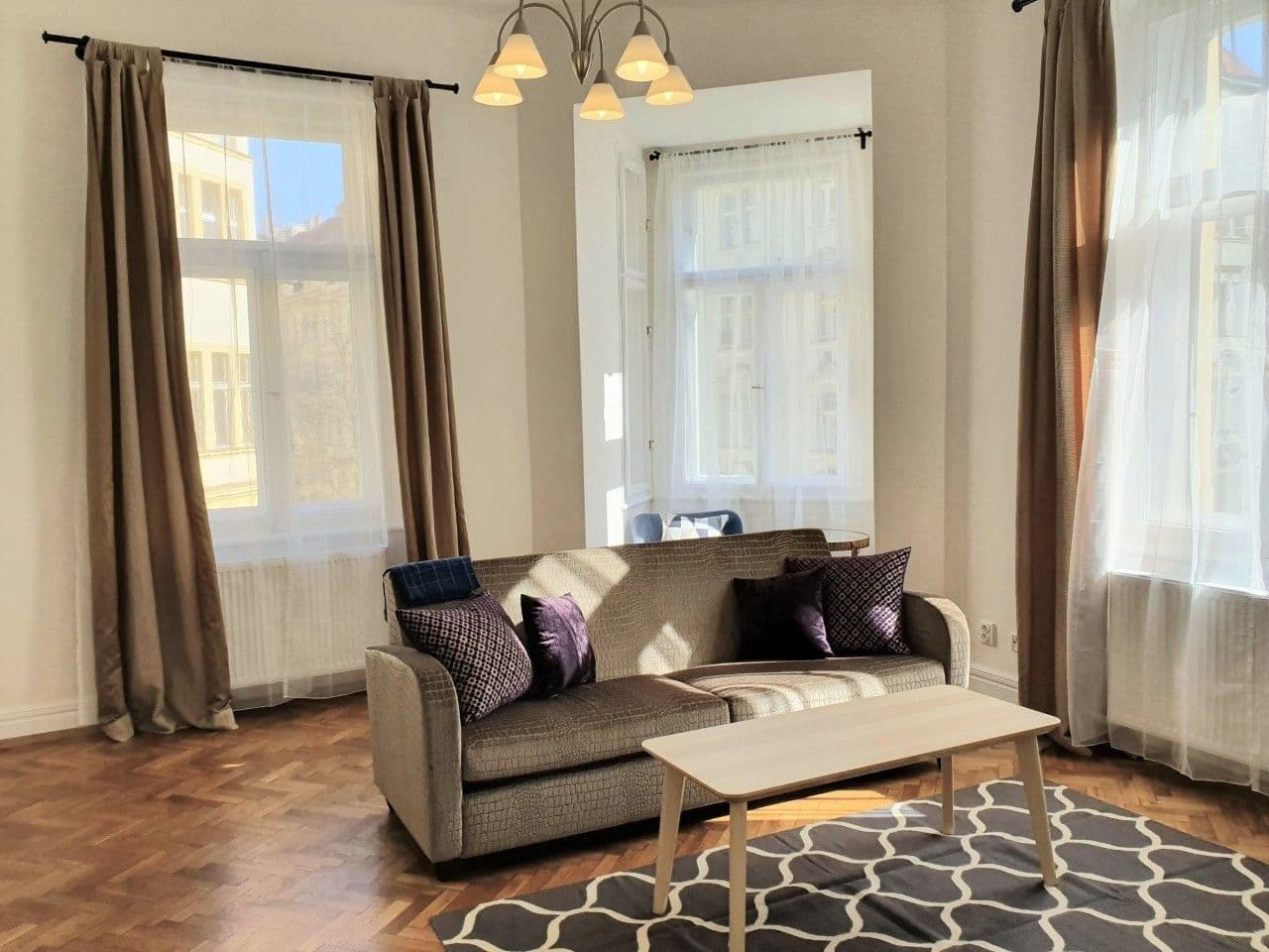 Pronájem bytu 110 m², Mánesova, Praha, Praha Pronájem bytu 110 m², Mánesova, Praha, Praha