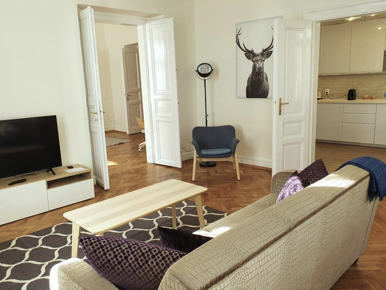 Pronájem bytu 110 m², Mánesova, Praha, Praha Pronájem bytu 110 m², Mánesova, Praha, Praha