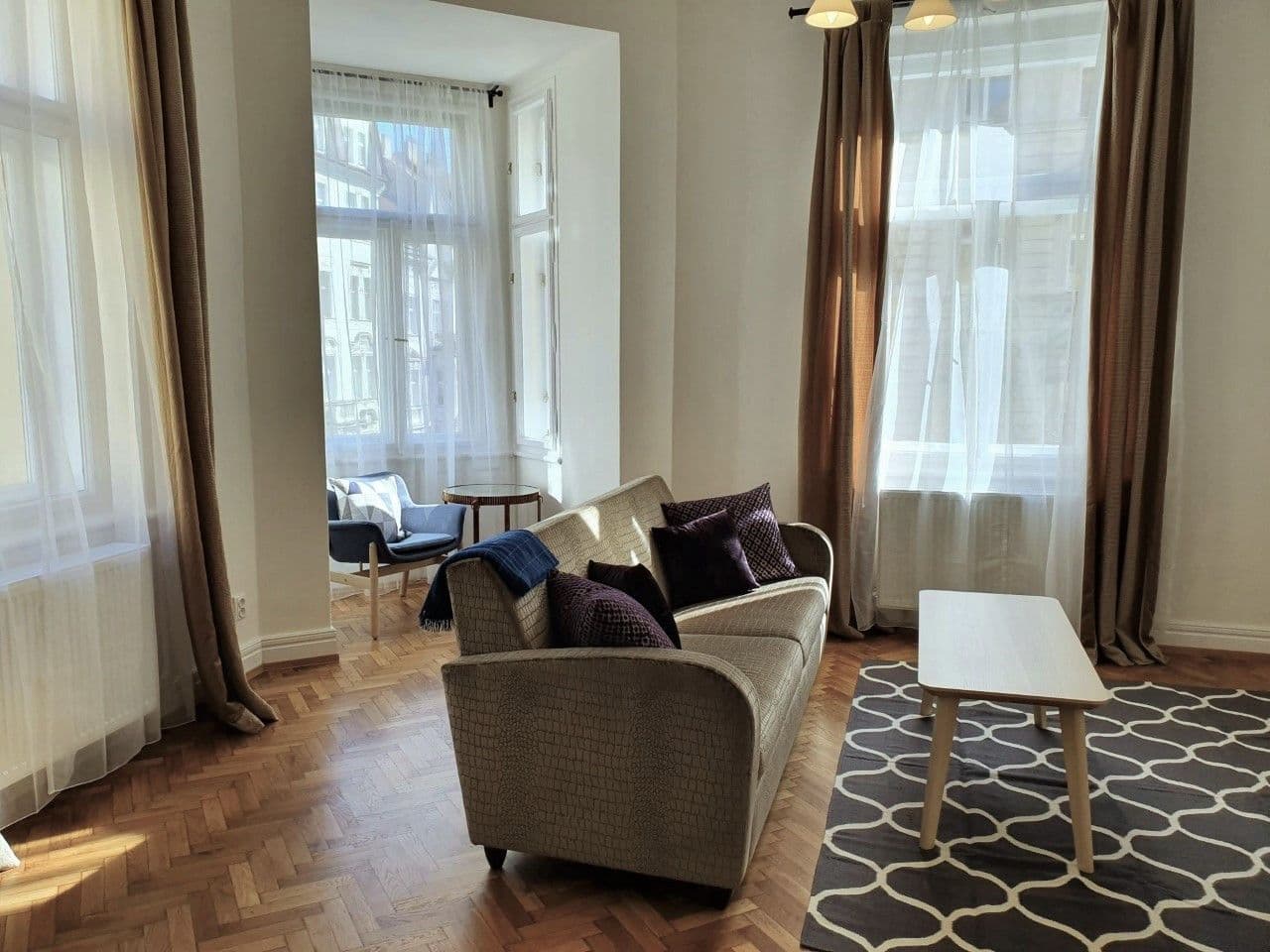 Pronájem bytu 110 m², Mánesova, Praha, Praha Pronájem bytu 110 m², Mánesova, Praha, Praha