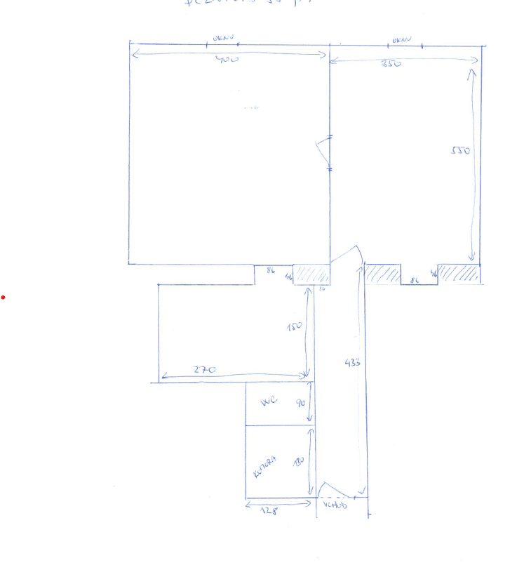 Pronájem bytu 2+kk 54 m², Dělnická, Praha, Praha Pronájem bytu 2+kk 54 m², Dělnická, Praha, Praha