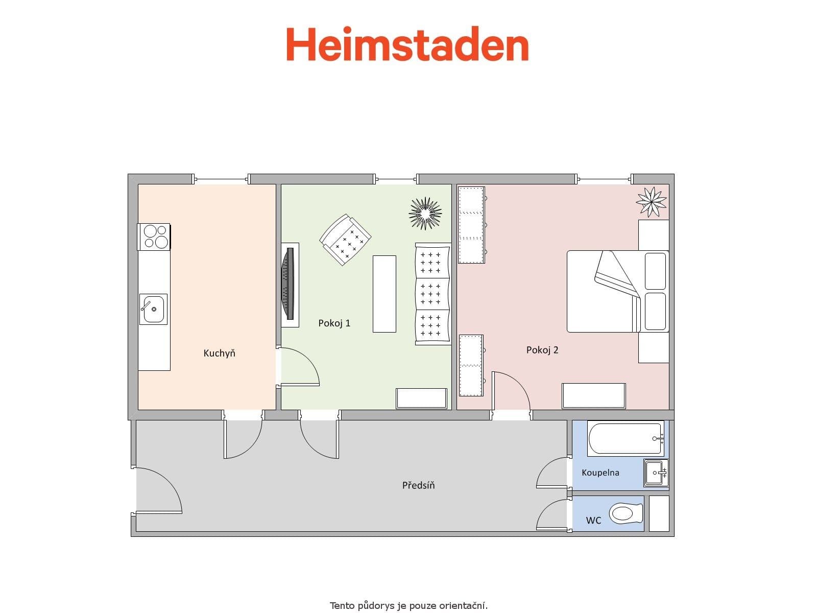 Pronájem bytu 2+1 63 m², Gorkého, Havířov, Moravskoslezský kraj Pronájem bytu 2+1 63 m², Gorkého, Havířov, Moravskoslezský kraj