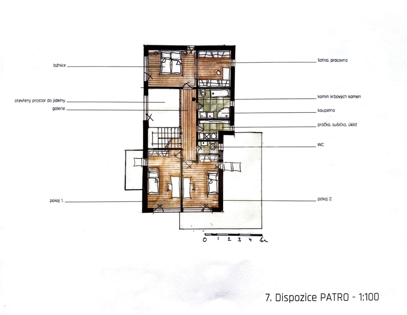 Pronájem domu 205 m², pozemek 485 m², Národních hrdinů, Pardubice, Pardubický kraj Pronájem domu 205 m², pozemek 485 m², Národních hrdinů, Pardubice, Pardubický kraj