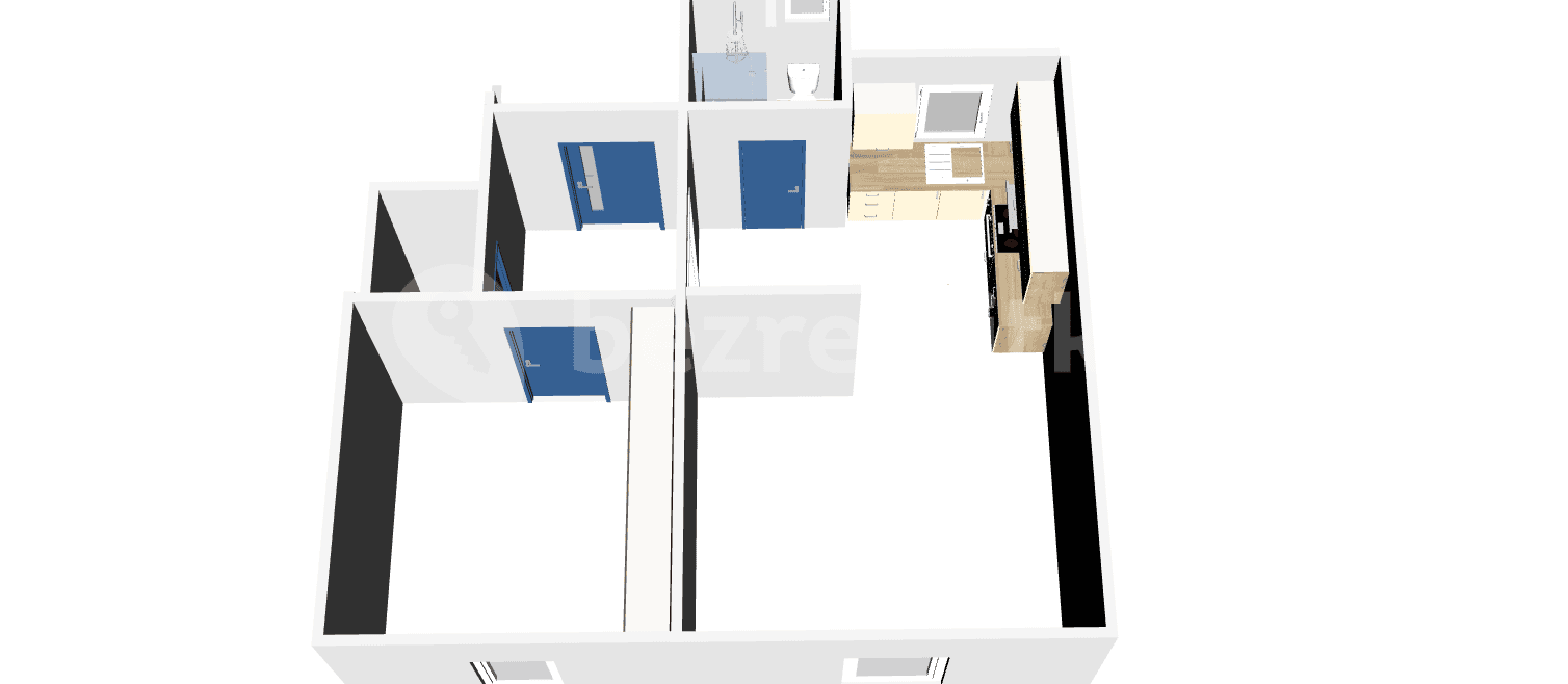 Pronájem bytu 2+kk 46 m², Fűgnerova, Slaný, Středočeský kraj Pronájem bytu 2+kk 46 m², Fűgnerova, Slaný, Středočeský kraj