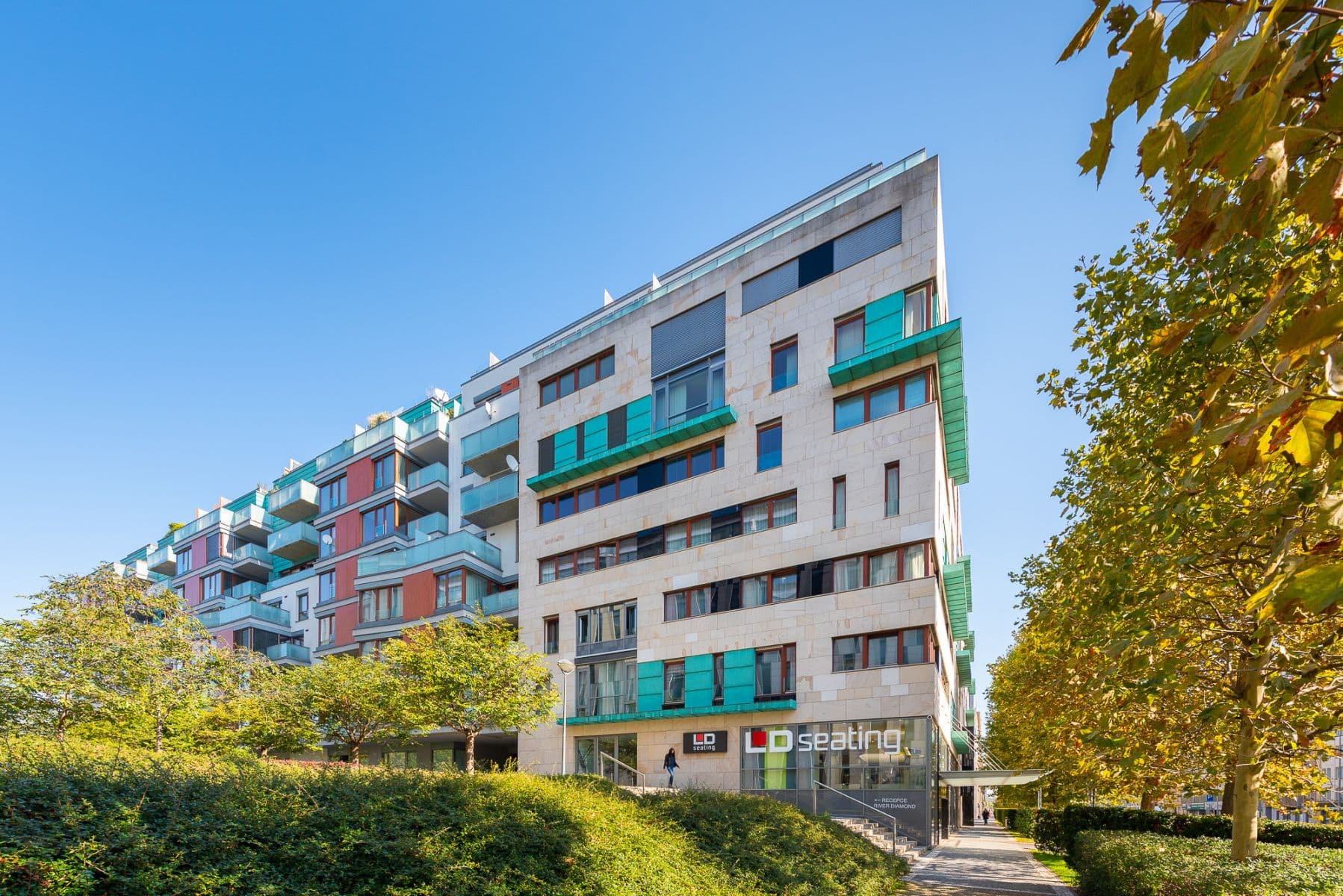 Pronájem bytu 56 m², Rohanské nábřeží, Praha, Praha Pronájem bytu 56 m², Rohanské nábřeží, Praha, Praha