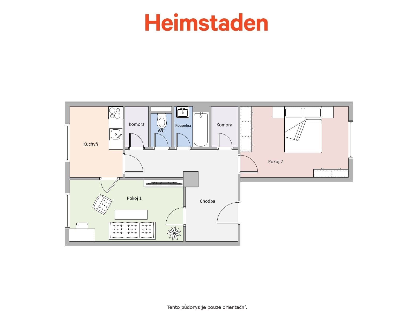 Pronájem bytu 2+1 58 m², Závodní, Karviná, Moravskoslezský kraj Pronájem bytu 2+1 58 m², Závodní, Karviná, Moravskoslezský kraj