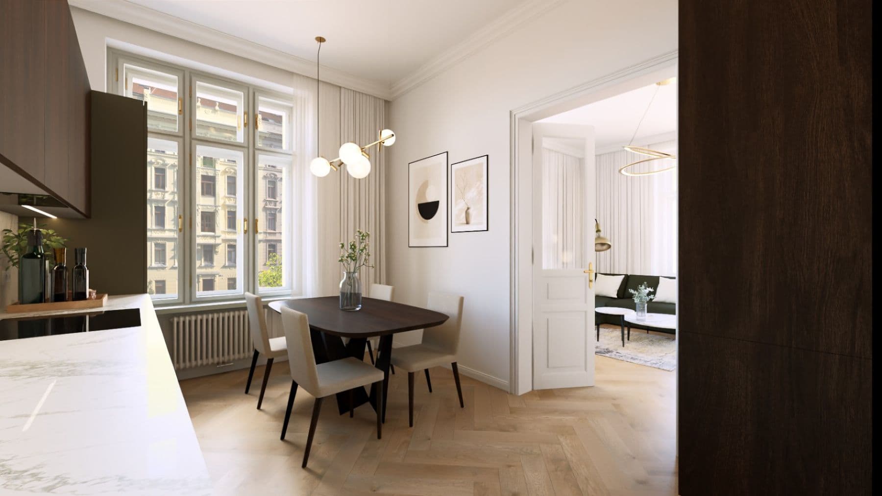 Prodej bytu 3+1 120 m², Polská, Praha, Praha Prodej bytu 3+1 120 m², Polská, Praha, Praha