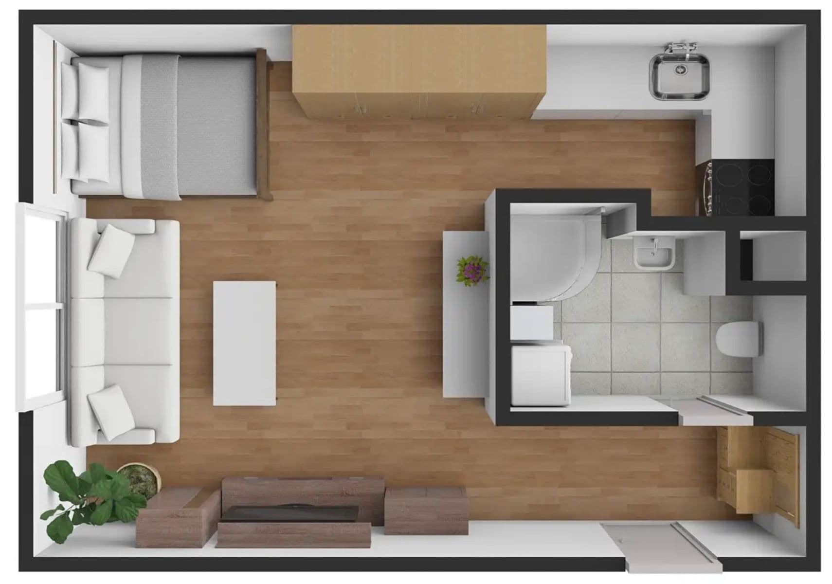 Pronájem bytu 1+kk 32 m², Elplova, Brno, Jihomoravský kraj Pronájem bytu 1+kk 32 m², Elplova, Brno, Jihomoravský kraj