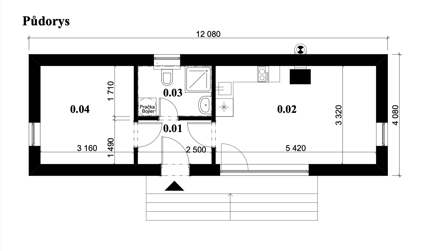 Pronájem domu 50 m², pozemek 500 m², Slámová, Kamenice, Středočeský kraj Pronájem domu 50 m², pozemek 500 m², Slámová, Kamenice, Středočeský kraj