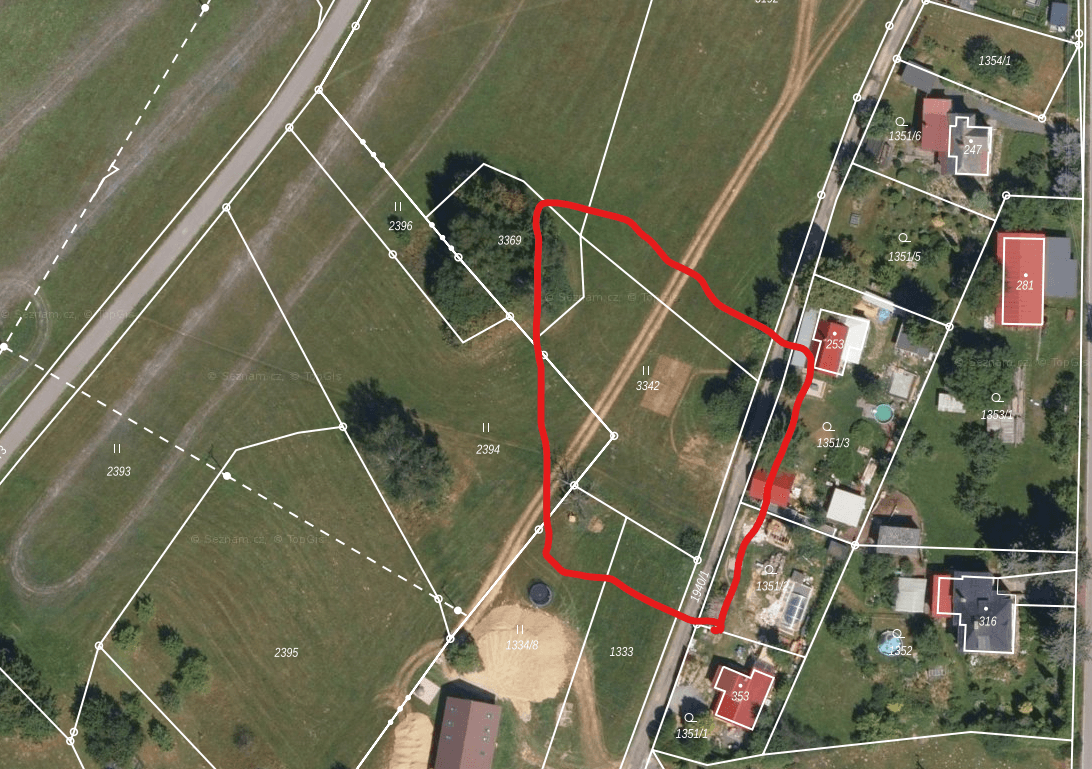 Prodej pozemku 1.293 m², Vlastiboř, Liberecký kraj Prodej pozemku 1.293 m², Vlastiboř, Liberecký kraj