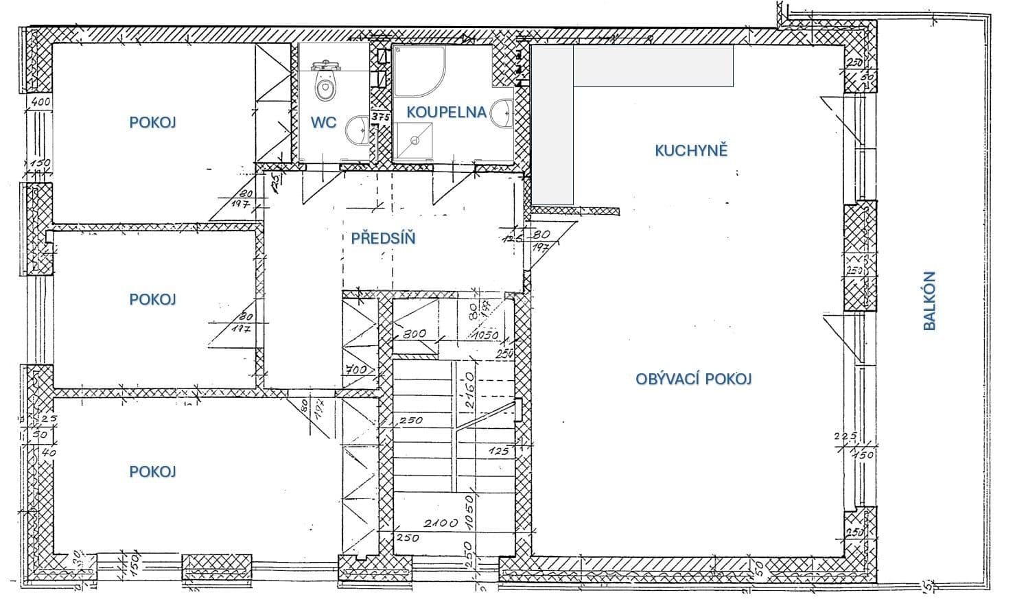 Pronájem bytu 4+kk 98 m², Kloboukova, Praha, Praha Pronájem bytu 4+kk 98 m², Kloboukova, Praha, Praha