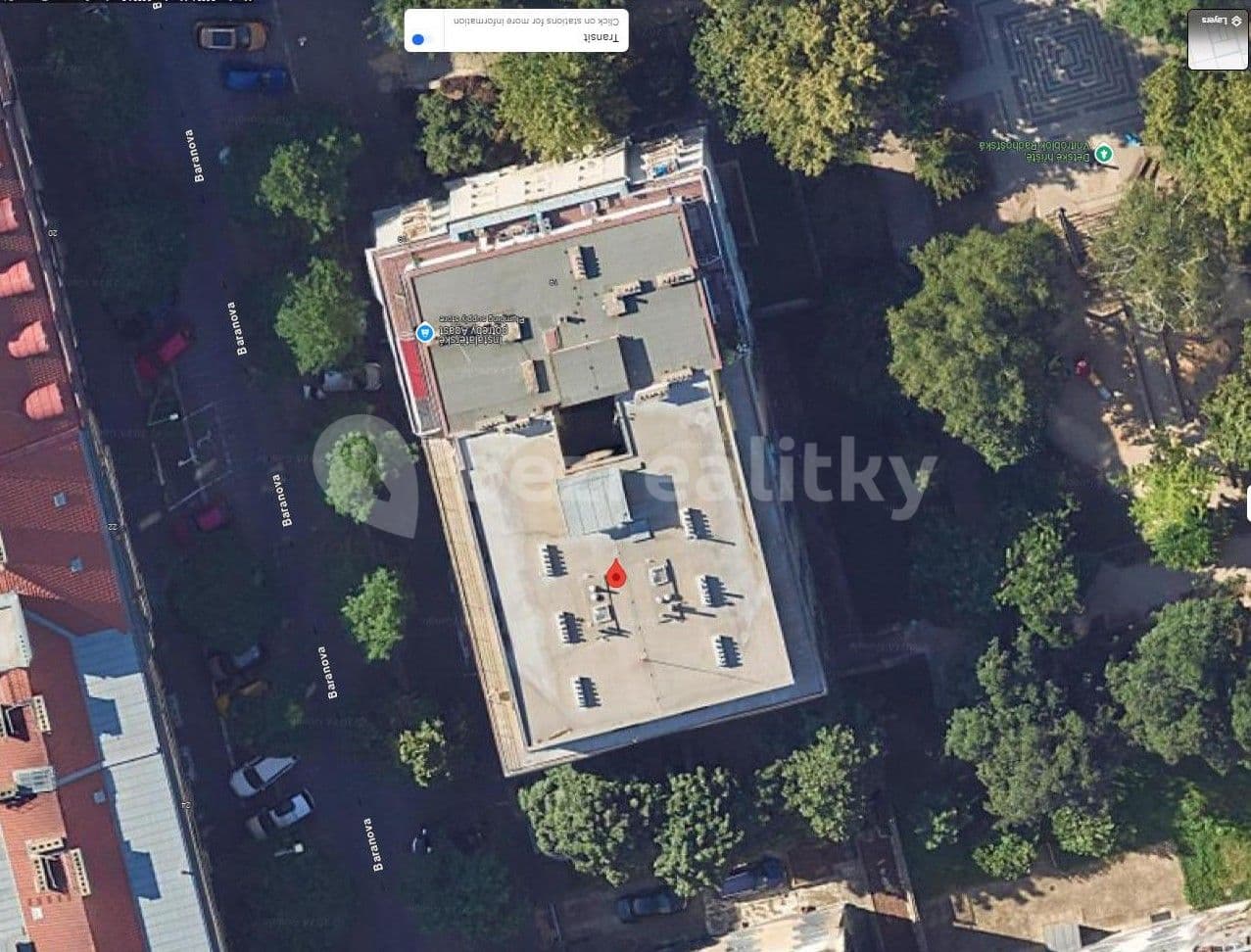 Pronájem bytu 2+kk 55 m², Baranova, Praha, Praha Pronájem bytu 2+kk 55 m², Baranova, Praha, Praha