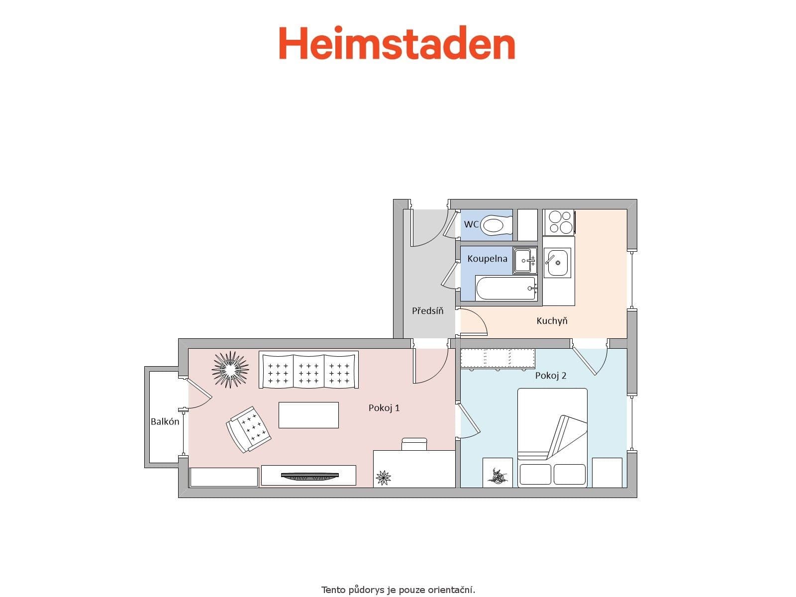 Pronájem bytu 2+1 52 m², Nedbalova, Karviná, Moravskoslezský kraj Pronájem bytu 2+1 52 m², Nedbalova, Karviná, Moravskoslezský kraj