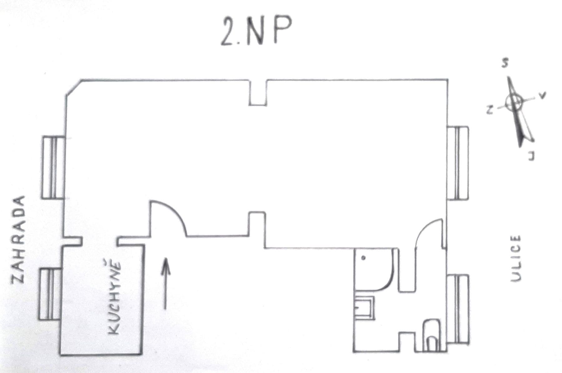 Pronájem bytu 2+kk 47 m², Na Pískách, Praha, Praha Pronájem bytu 2+kk 47 m², Na Pískách, Praha, Praha