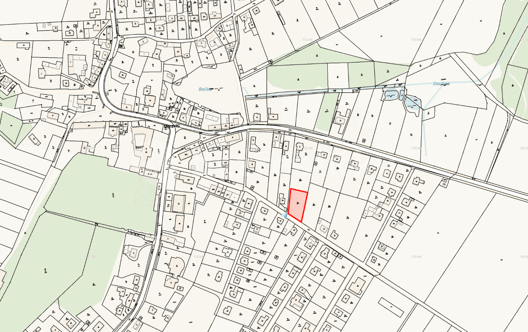 Prodej pozemku 2.924 m², Moravec, Kraj Vysočina Prodej pozemku 2.924 m², Moravec, Kraj Vysočina