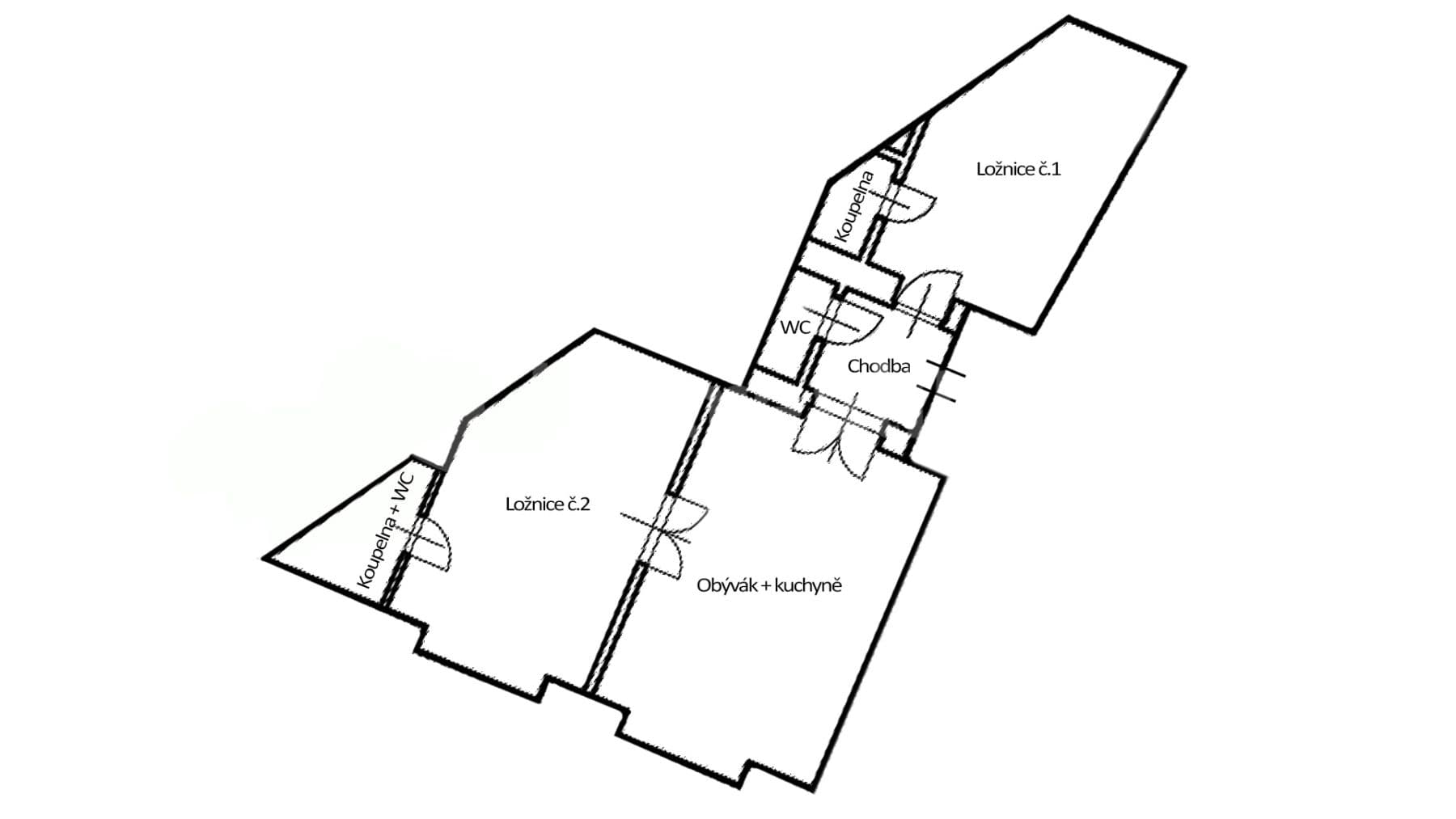 Pronájem bytu 3+kk 66 m², Na Hrázi, Praha, Praha Pronájem bytu 3+kk 66 m², Na Hrázi, Praha, Praha