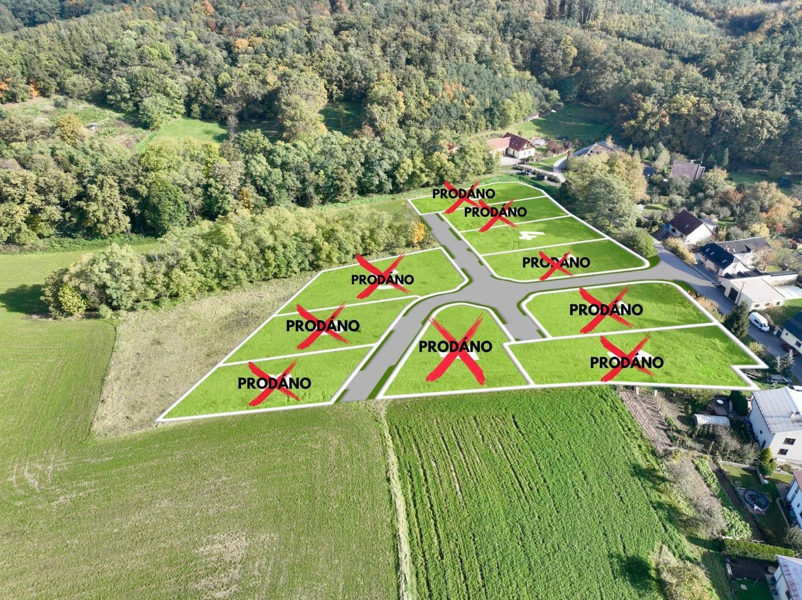 Prodej pozemku 805 m², Blevice, Středočeský kraj Prodej pozemku 805 m², Blevice, Středočeský kraj