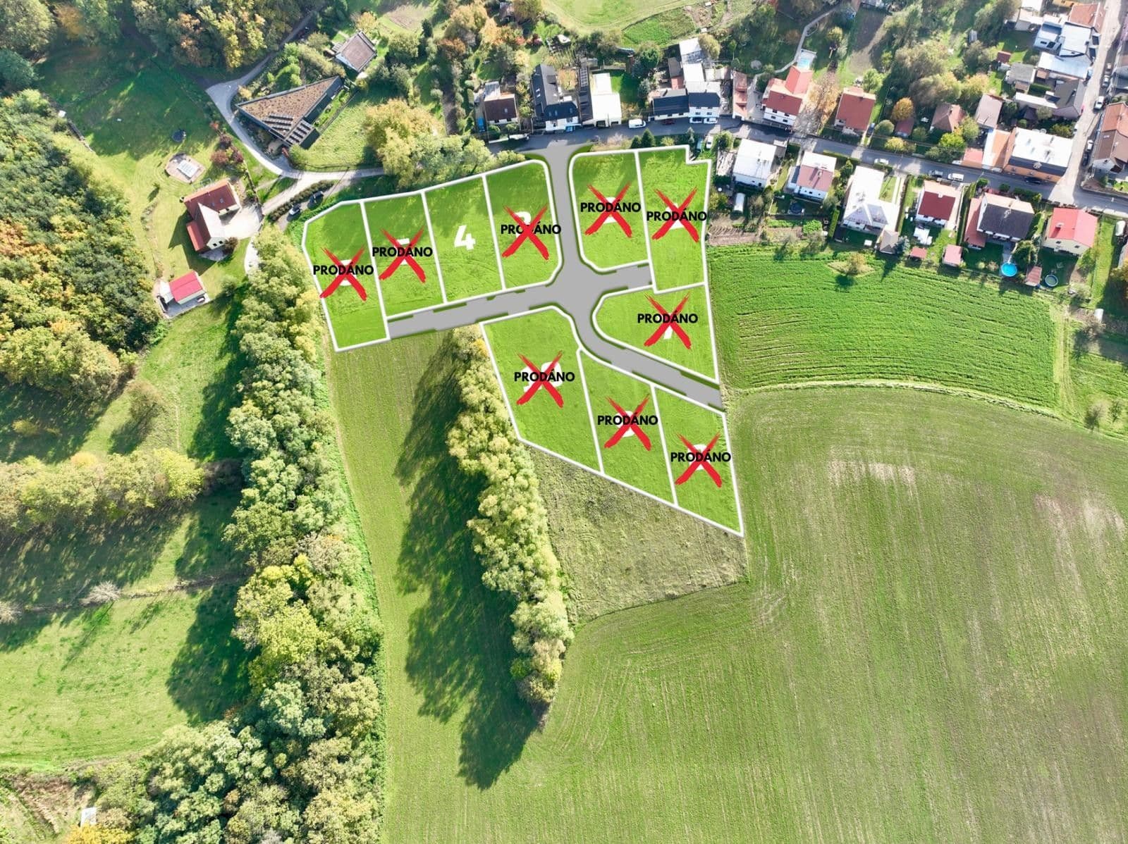 Prodej pozemku 805 m², Blevice, Středočeský kraj Prodej pozemku 805 m², Blevice, Středočeský kraj